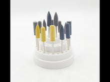 Cargar y reproducir el video en el visor de la galería, 3000Grit Bullet Head Diamond Nova Carving Points | 5pcs Ultra-Fine Polishing Set
