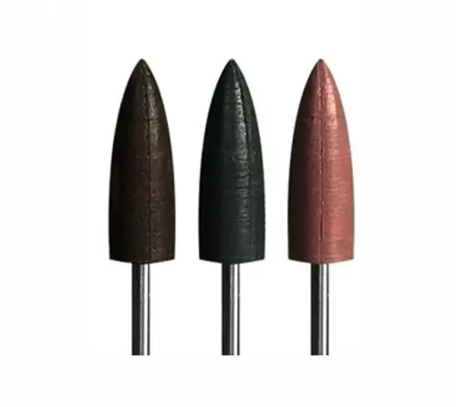 280Grit Bullet Head Diamond Nova Carving Points  | 5pcs Ultra-Fine Polishing Set