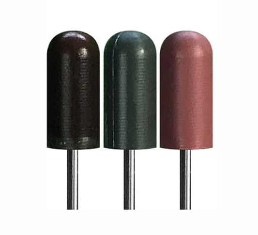 325 Grit Diamond Nova Rounded Cylinder Carving Points – 5pcs Ultra-Fine Polishing Set for Glass, Stone & Jewelry