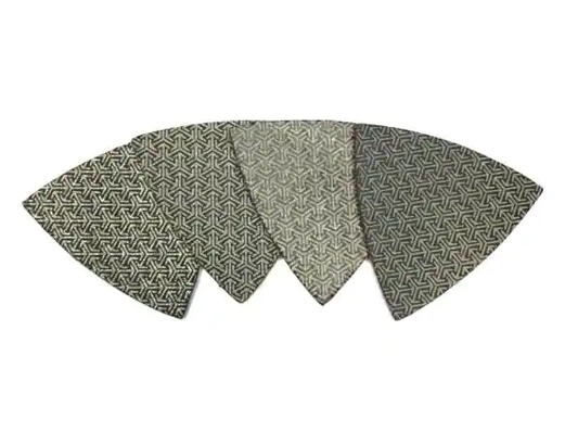 TRIANGULAR DIAMOND POLISHING PADS